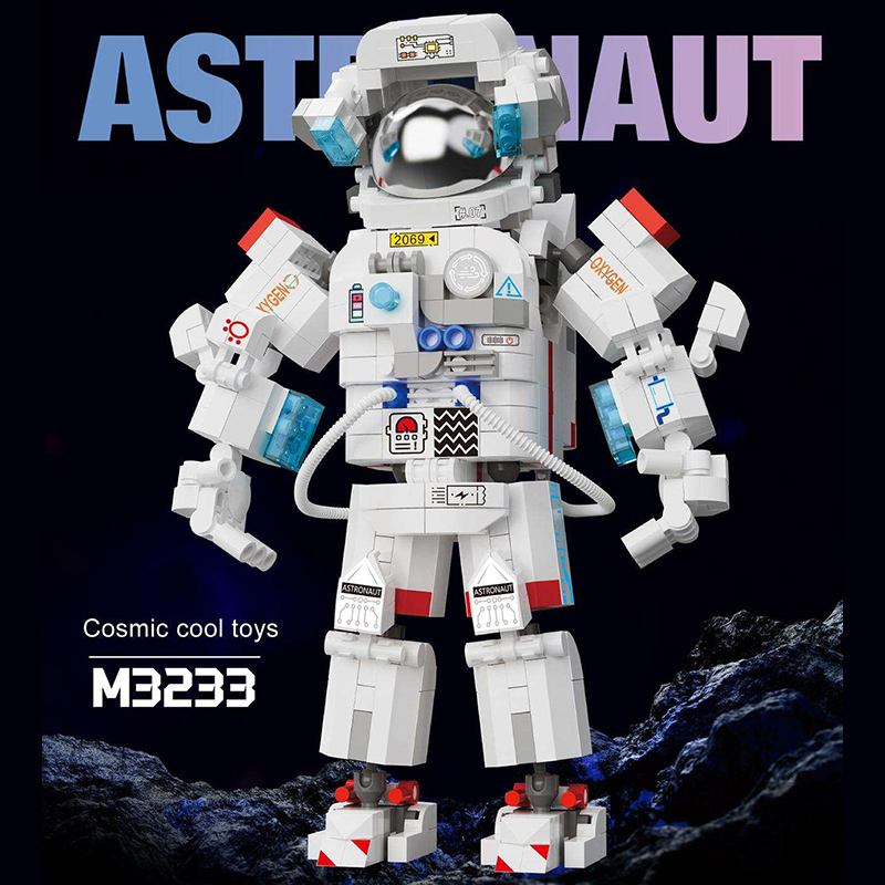 Astronaut (micro bricks)