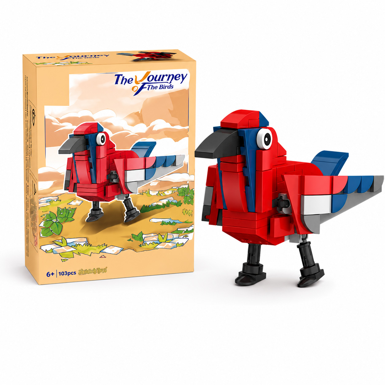 Sunbird DIY Building Toy Set, 103 Pcs